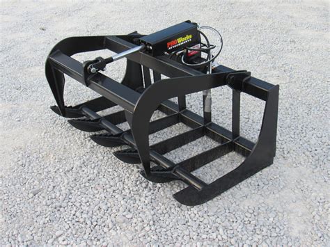 48 grapple bucket attachment for skid steer|everything attachments grapple bucket.